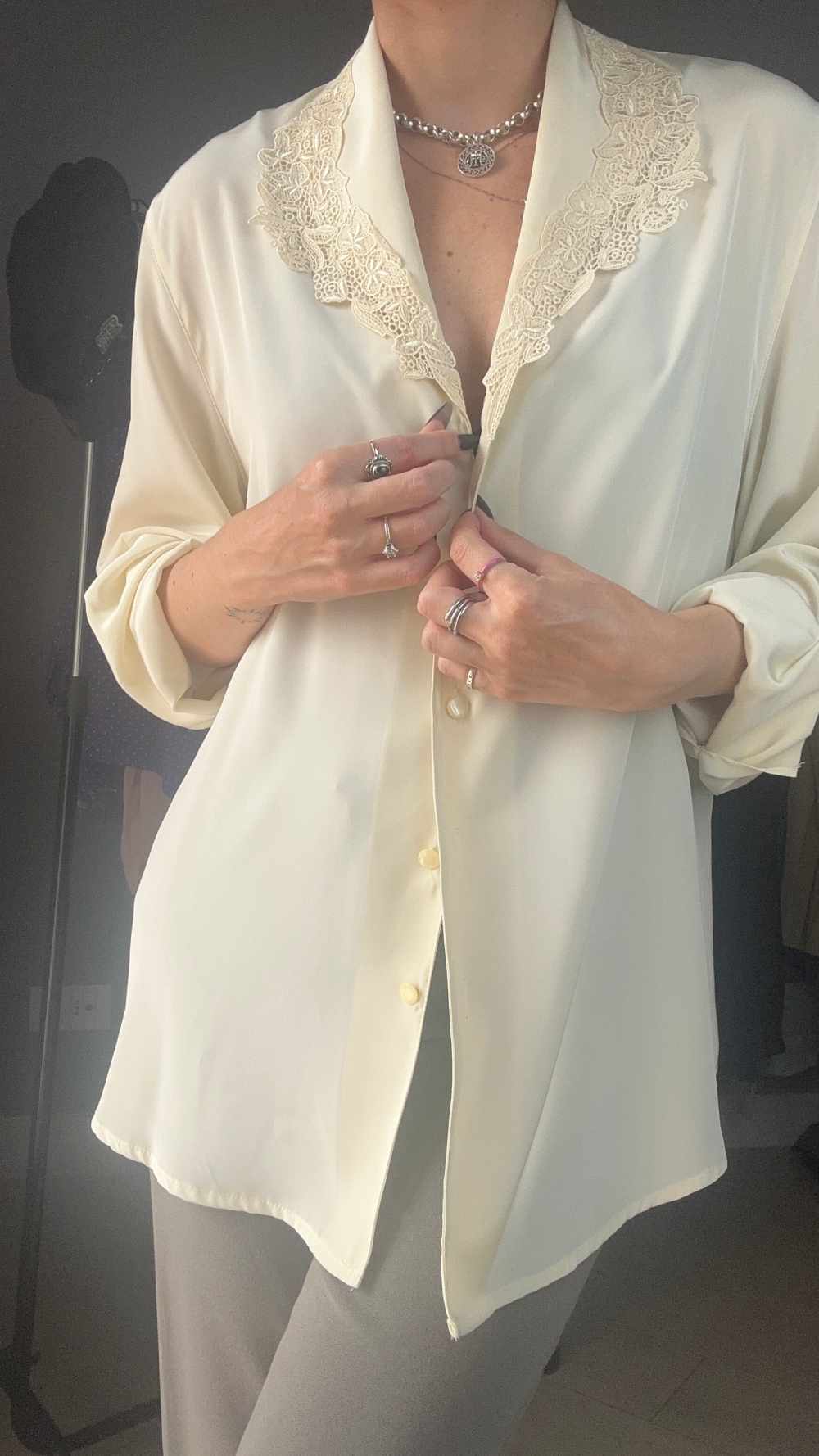 Camicia seta autumn