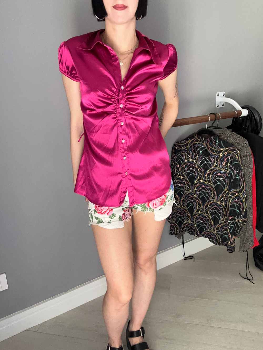 Camicia BLONDIE fucsia