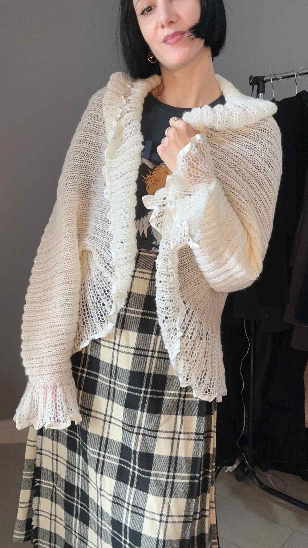 Cardigan sartoriale