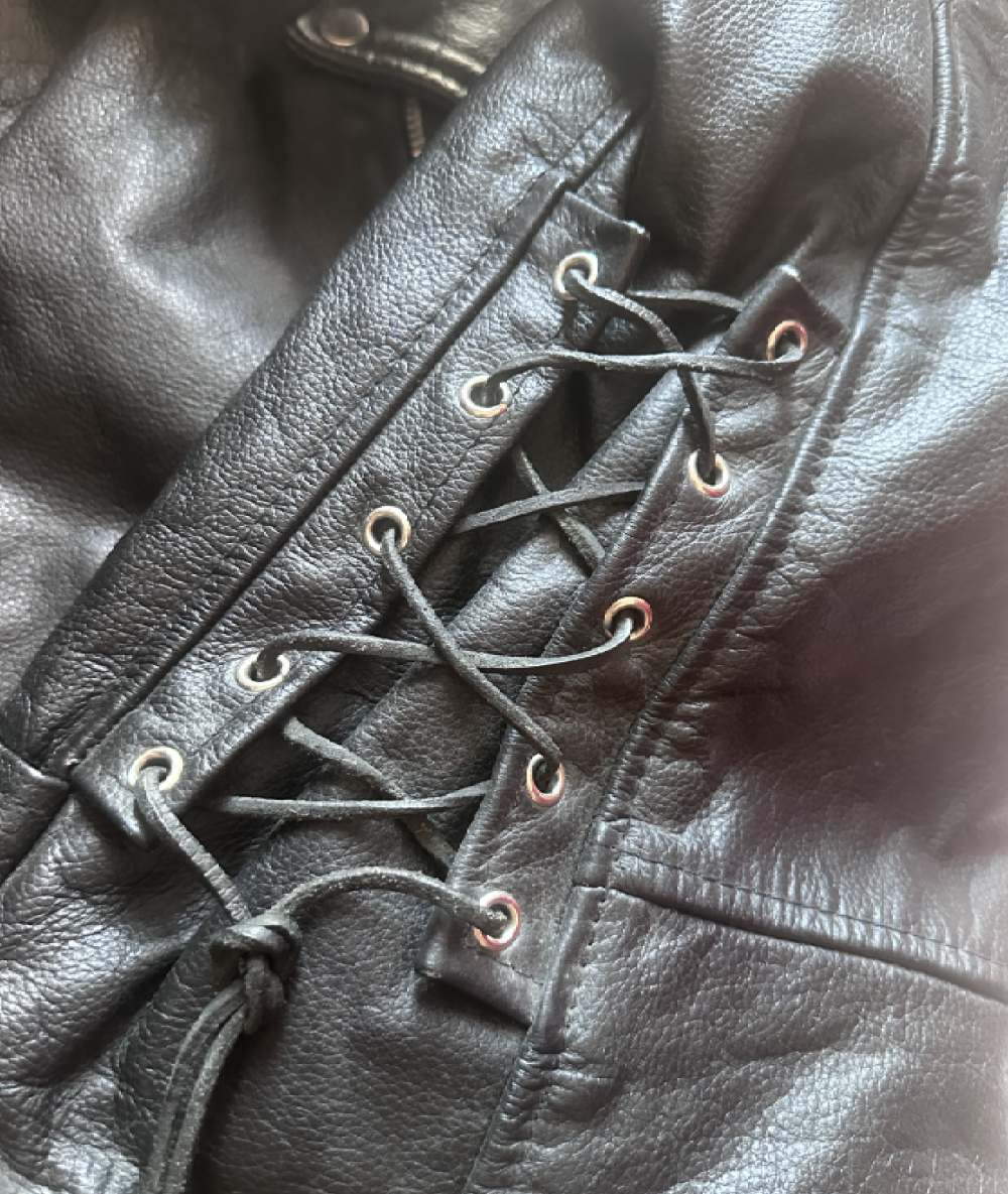 Vintage genuine leather jacket