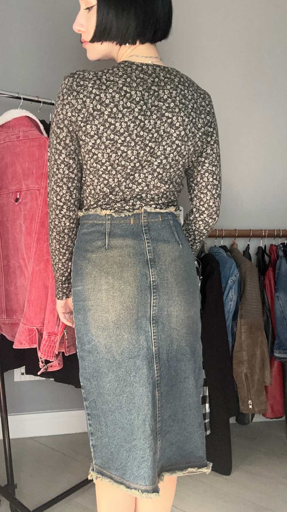 Gonna in denim