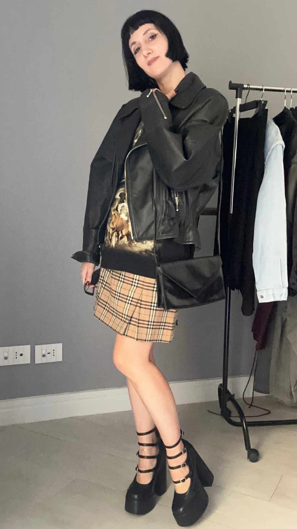 Gonna tartan sartoriale