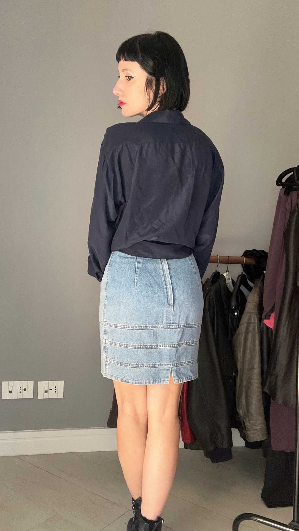 Gonna in denim