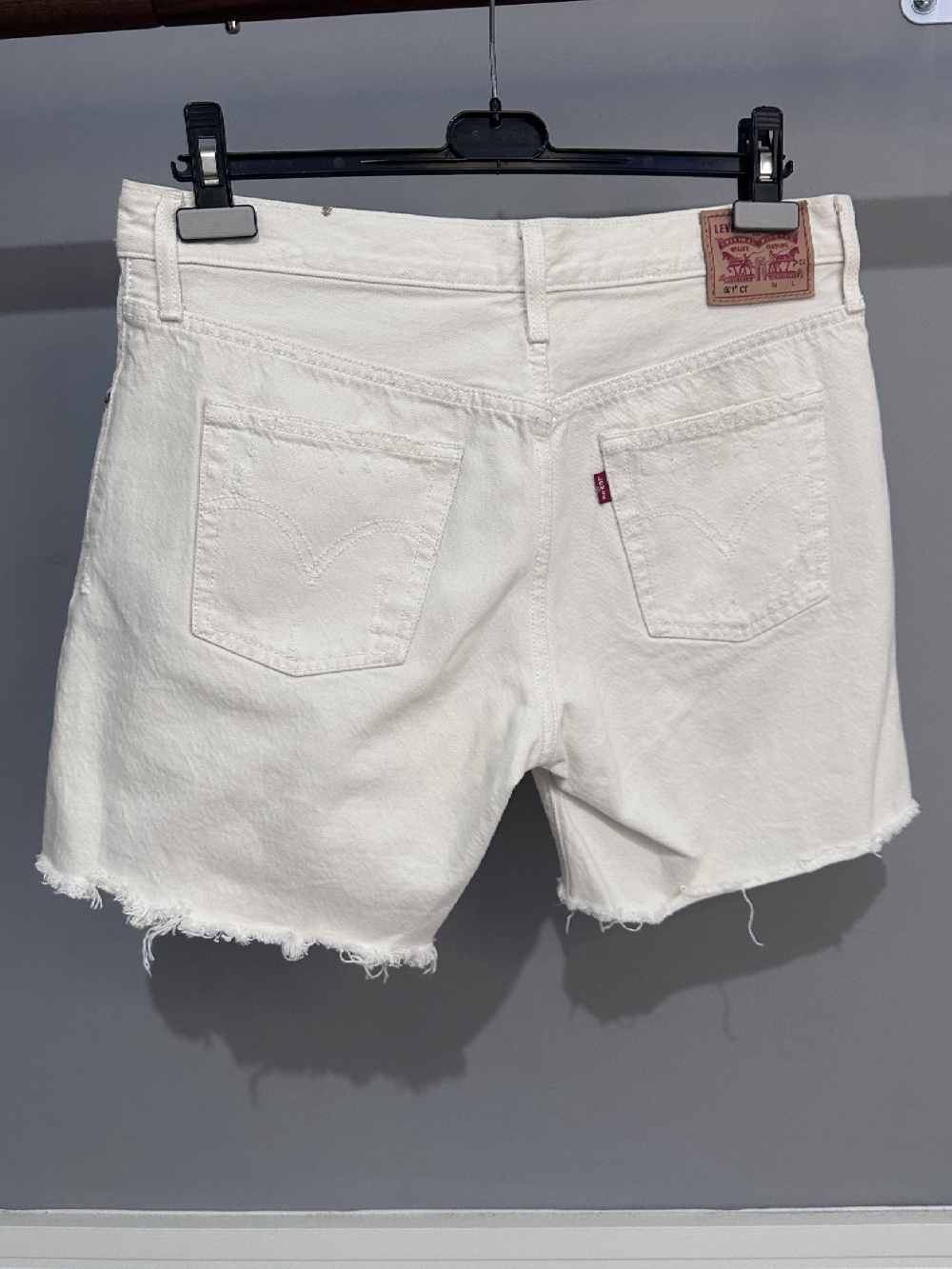 Shorts Levi’s 501 Ct bianco