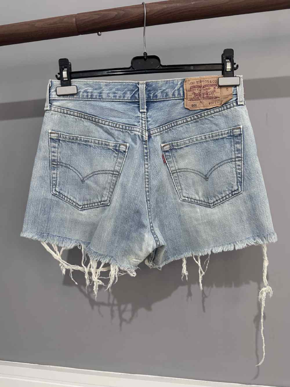 Shorts Levi’s 501 chiaro