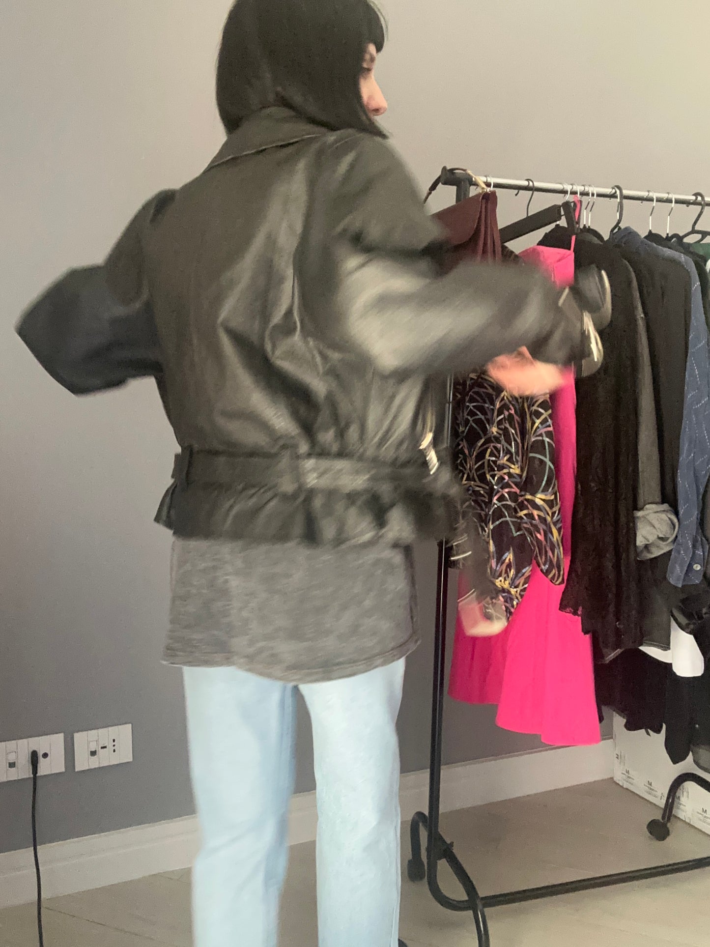 Giubbotto di pelle Avant Garde