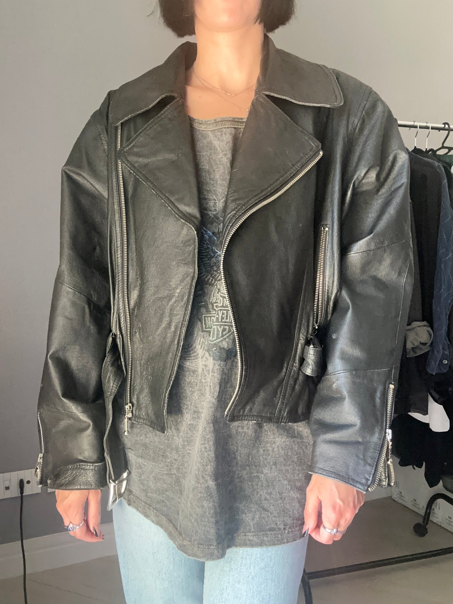 Giubbotto di pelle Avant Garde