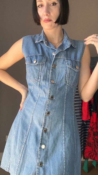Abito in denim