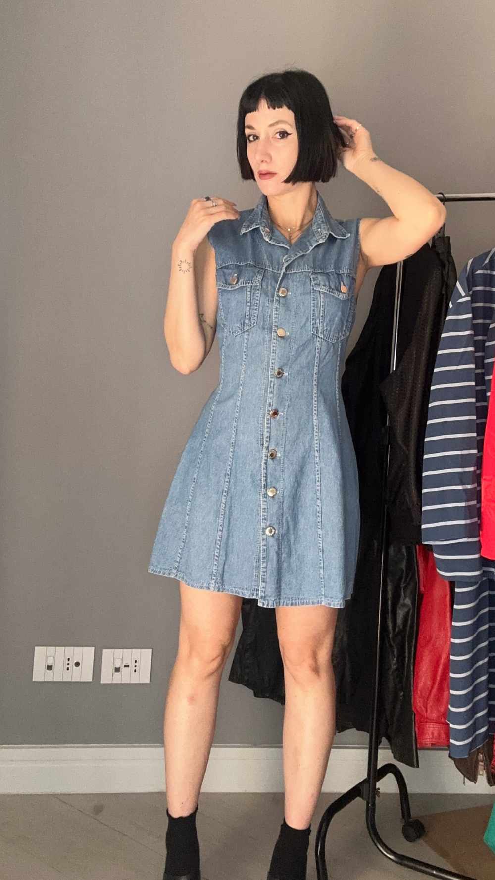 Abito in denim