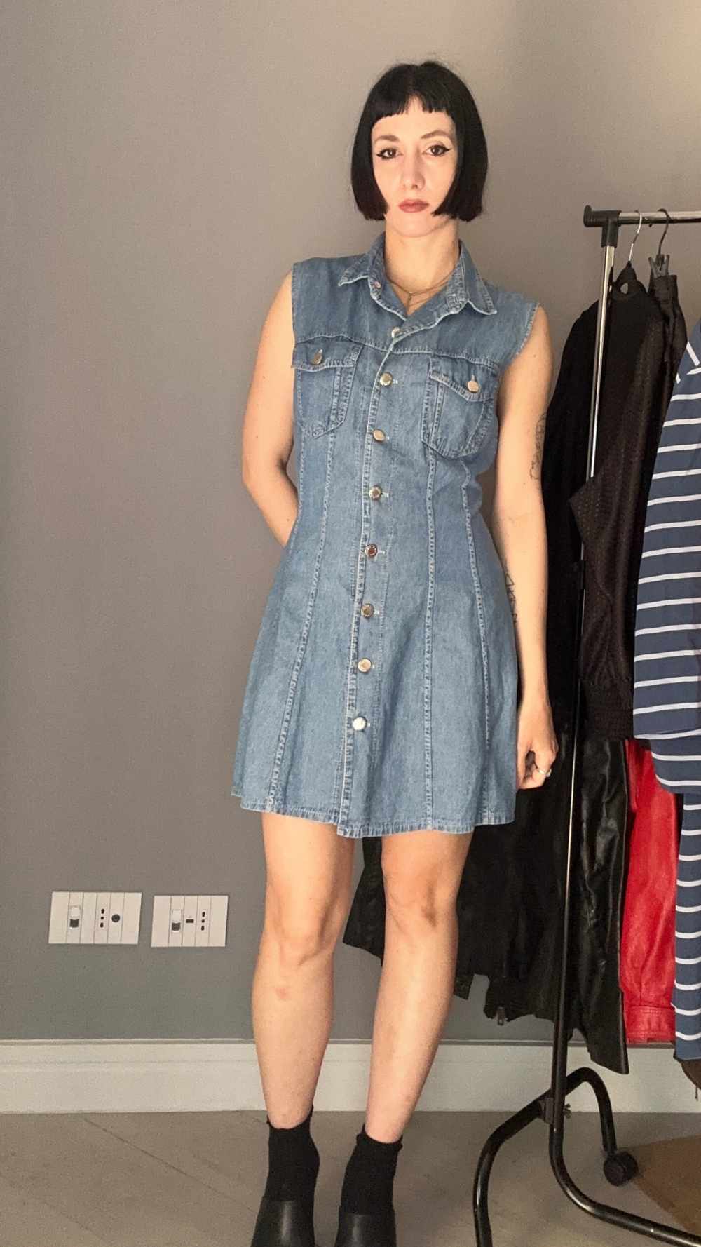 Abito in denim