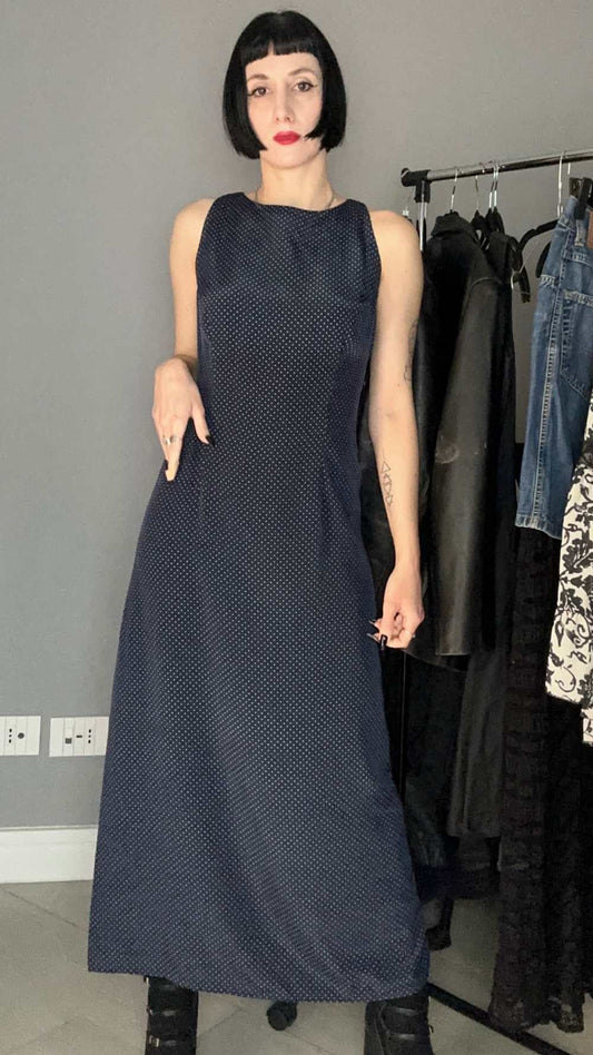 Abito sartoriale a pois