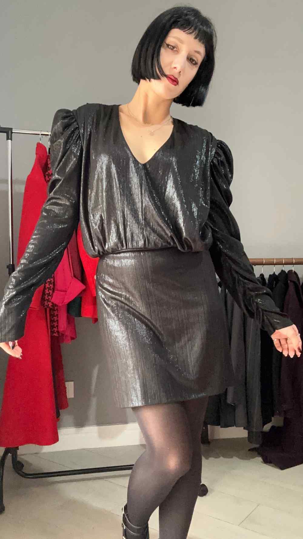 Party dress metallizzato