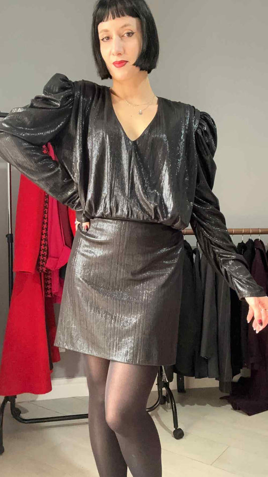 Party dress metallizzato
