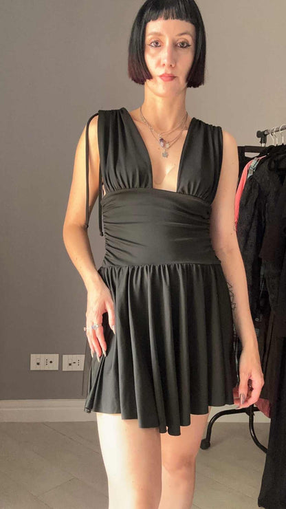 Black Marilyn mini dress