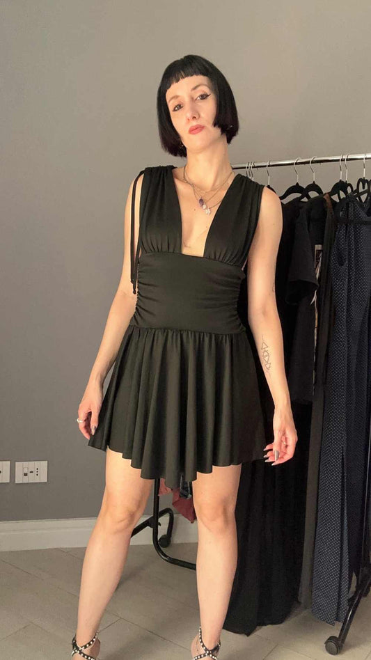 Black Marilyn mini dress
