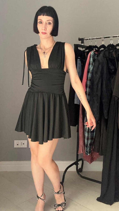 Black Marilyn mini dress