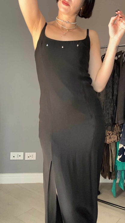 Abito nero goccia