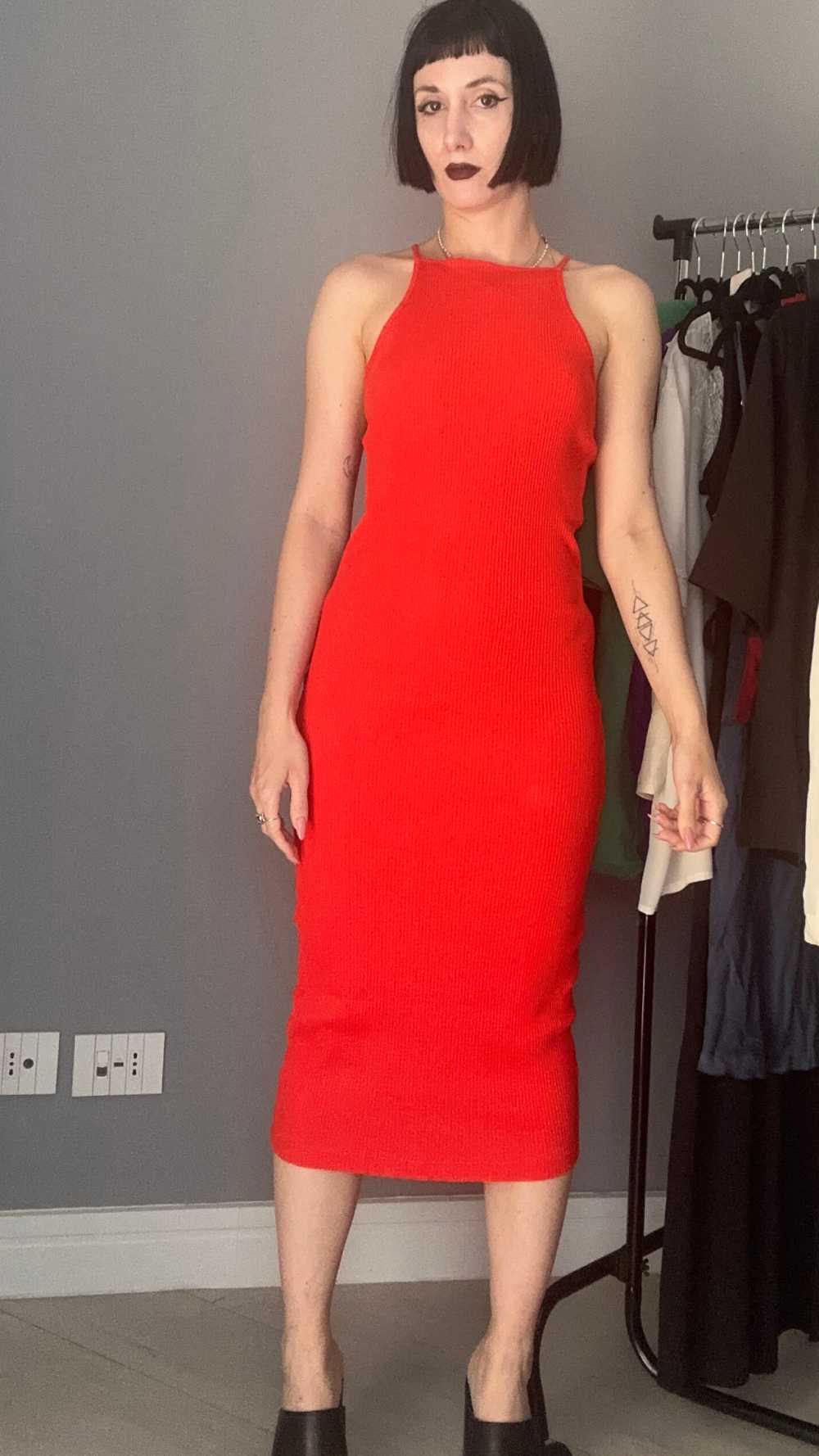 Abito Hot Red