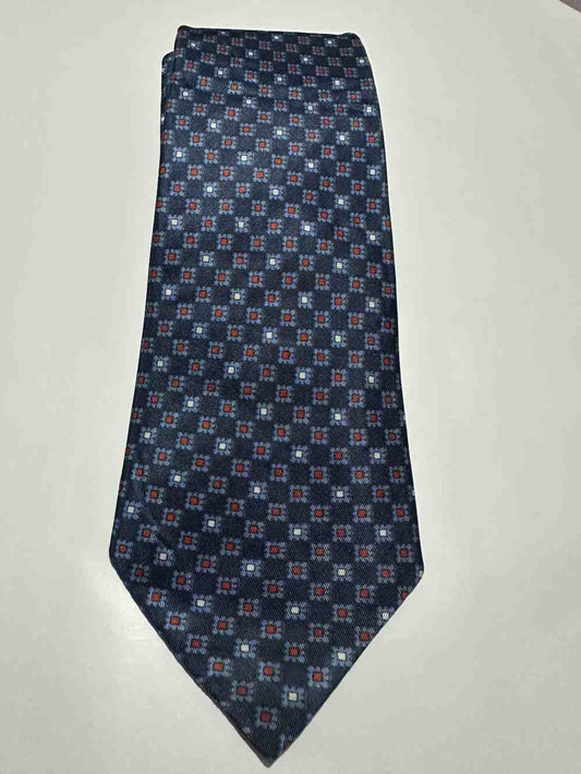 Cravatta seta azzurra