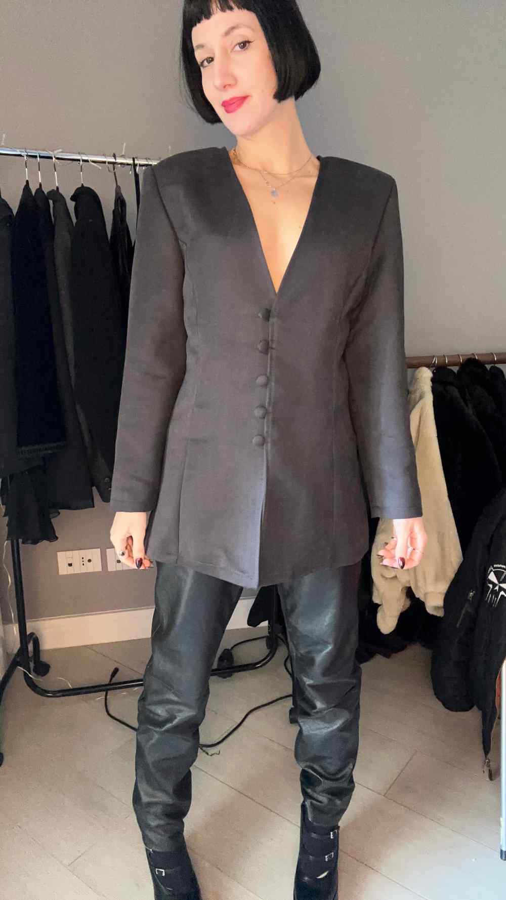 Blazer elegante con bottoni