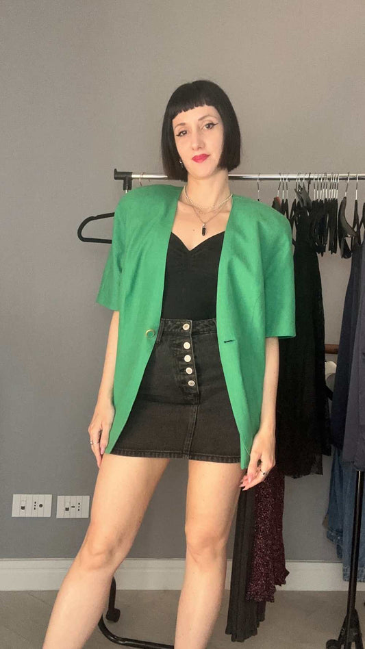 Green blazer
