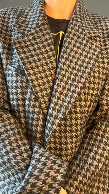 Blazer pied de poule