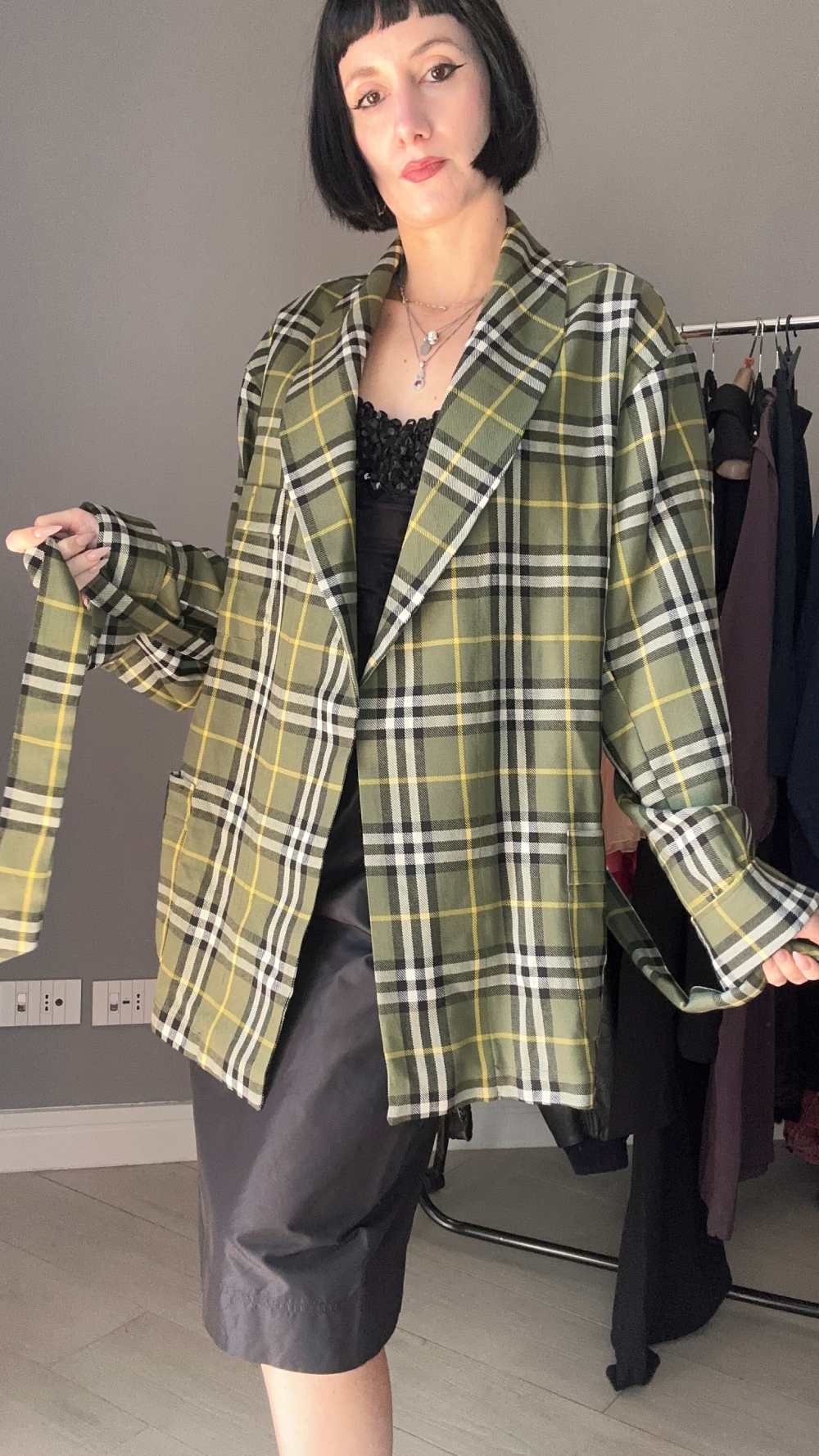 Blazer tartan