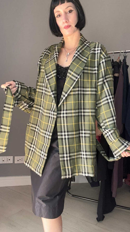 Blazer tartan