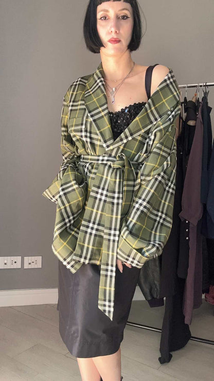 Blazer tartan