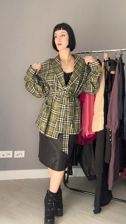 Blazer tartan