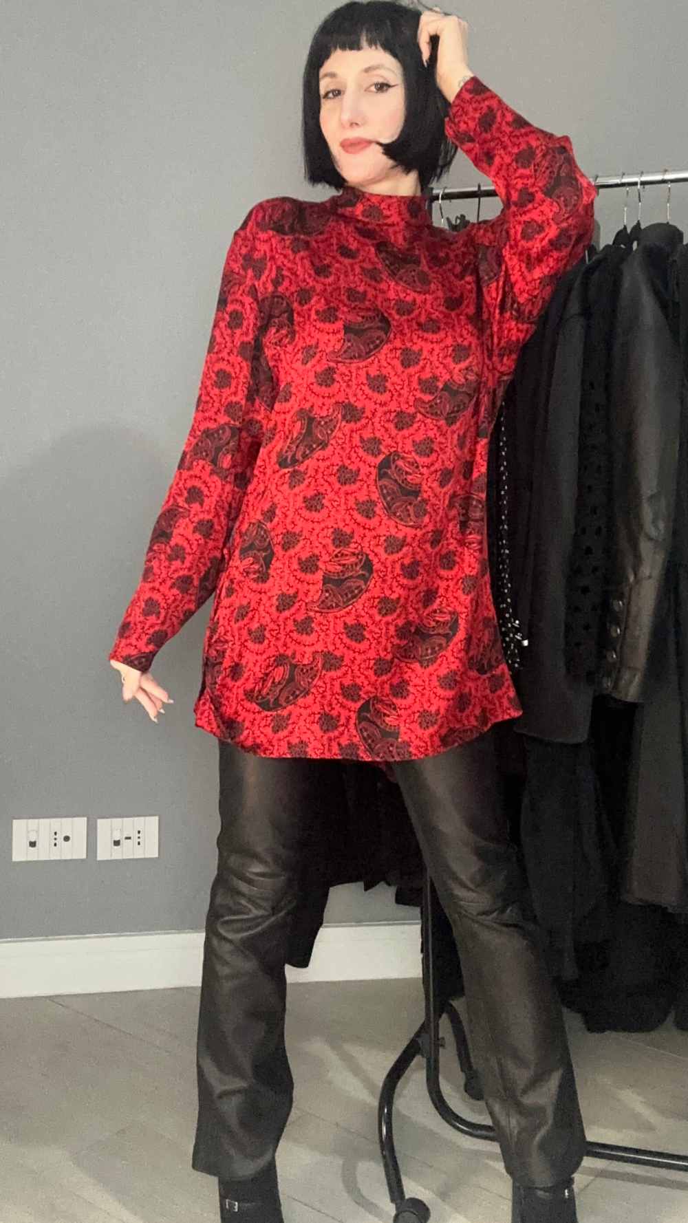 Blusa rossa