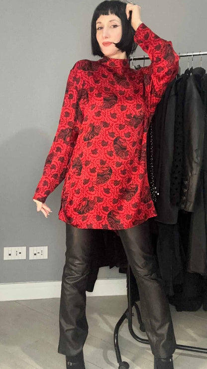 Blusa rossa