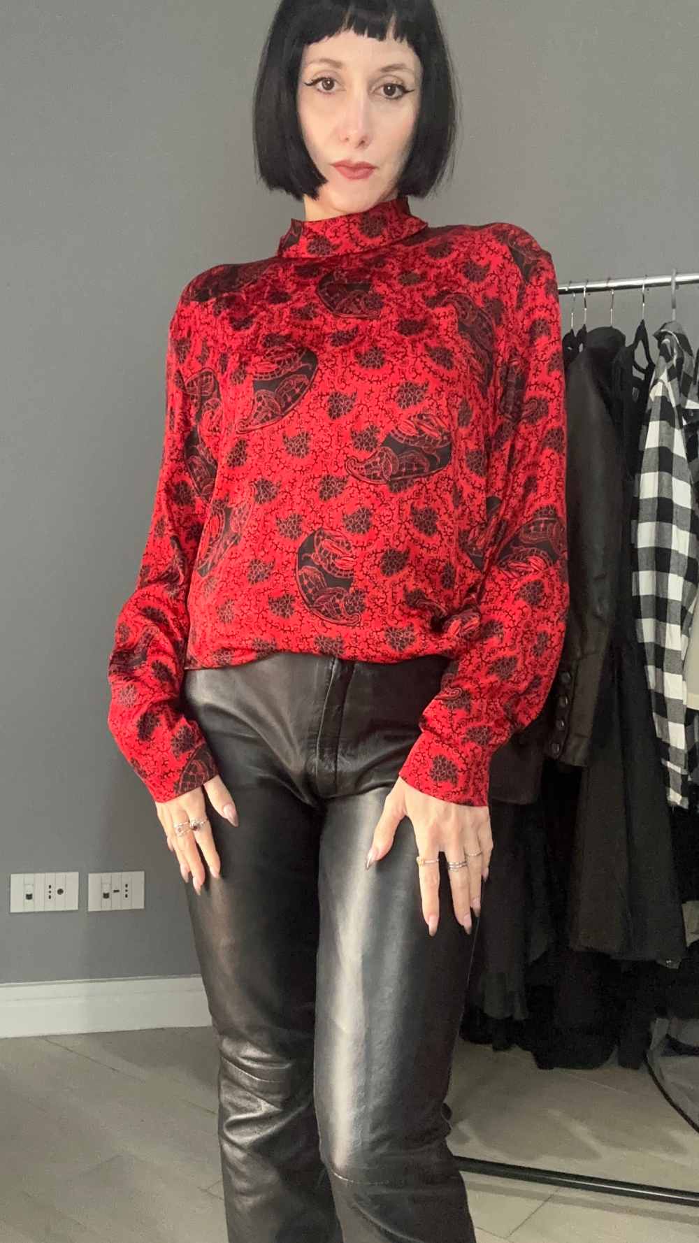 Blusa rossa