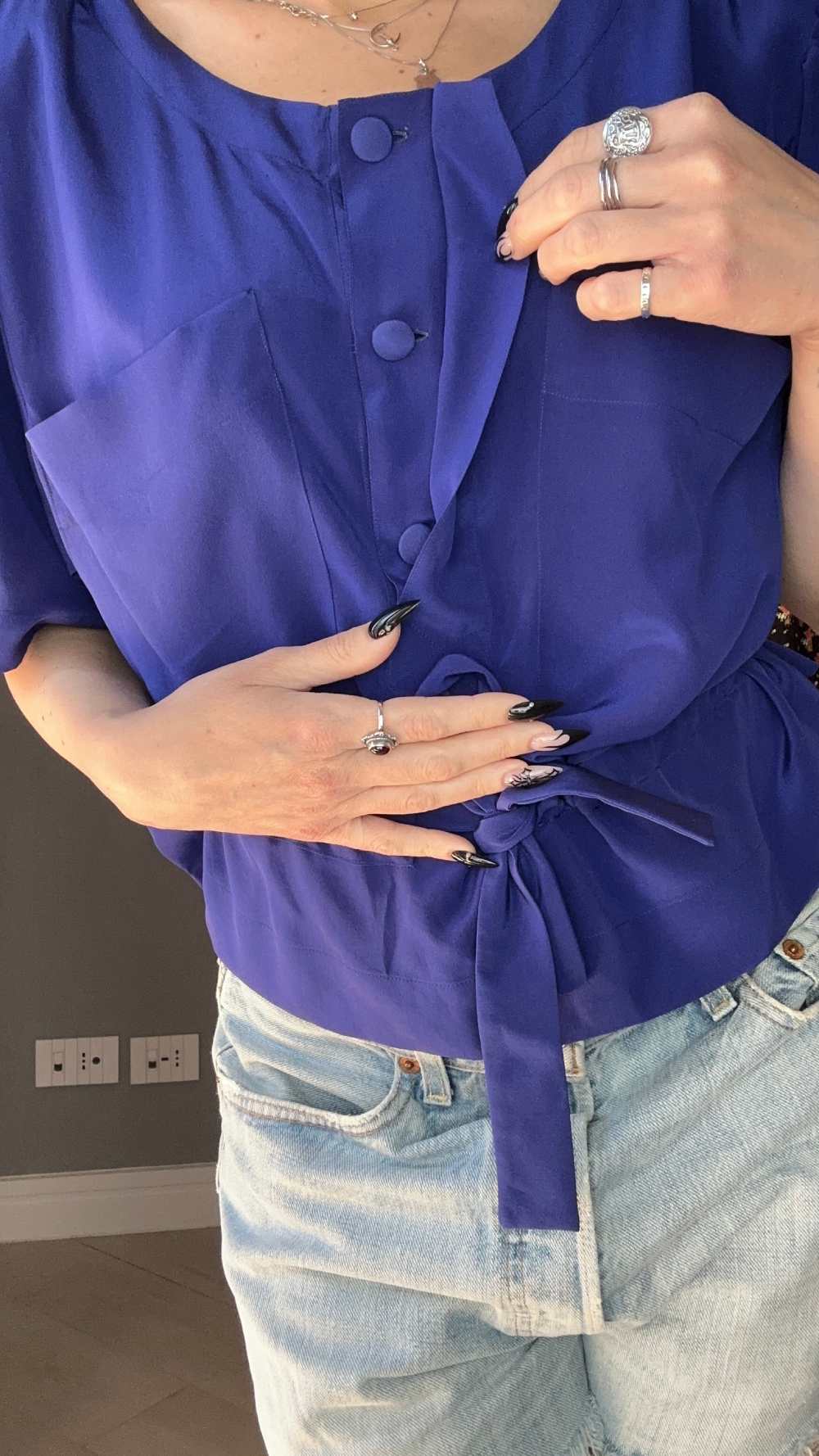 Blusa anni '80