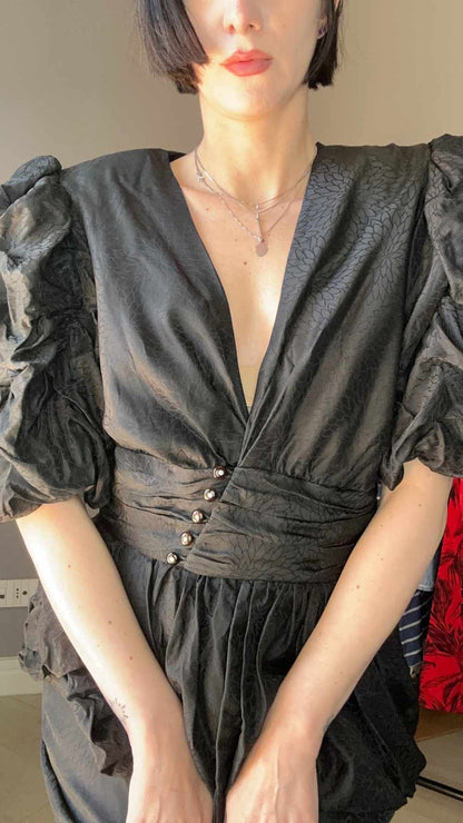 Blusa seta anni '80