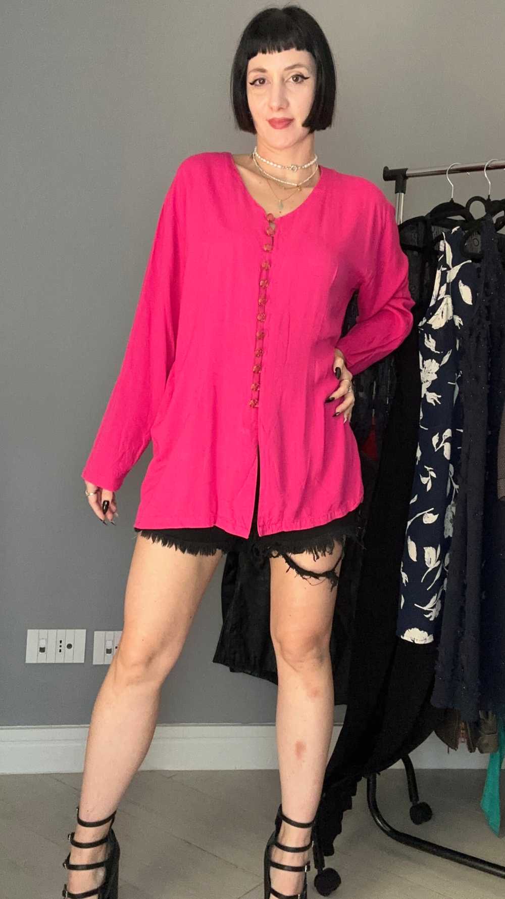 Camicia Romance fucsia