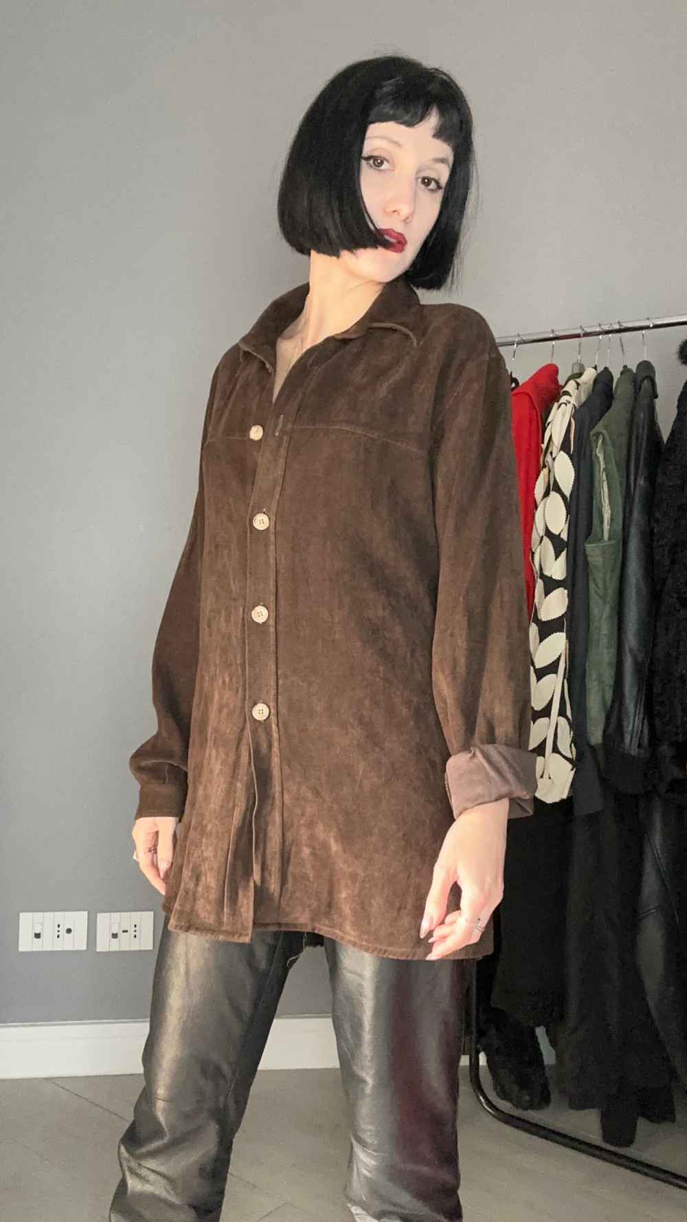 Camicia marrone