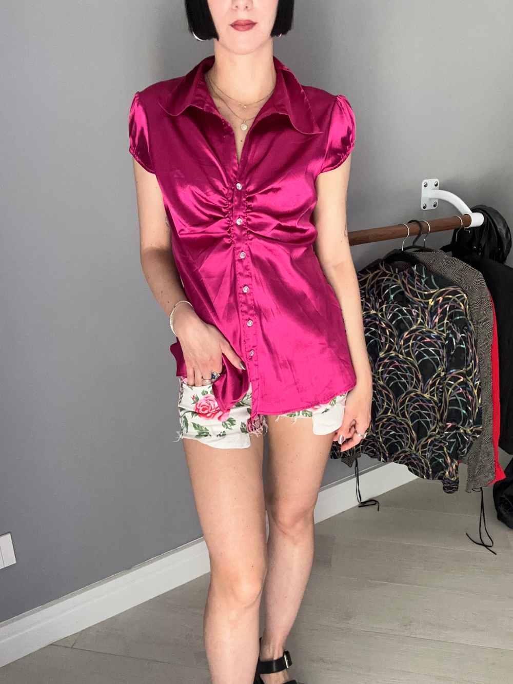 Camicia BLONDIE fucsia