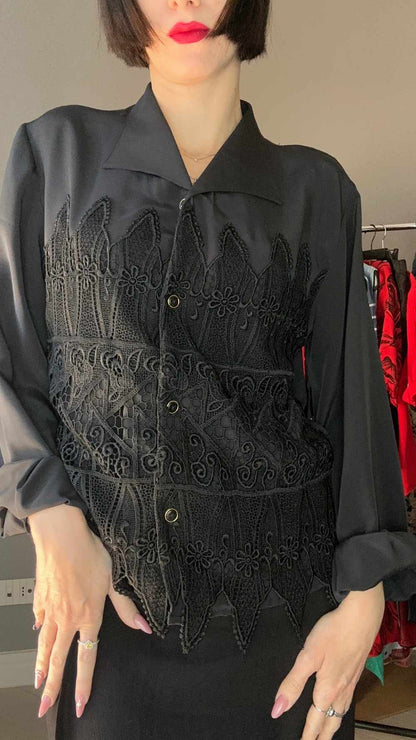 Camicia dark lace