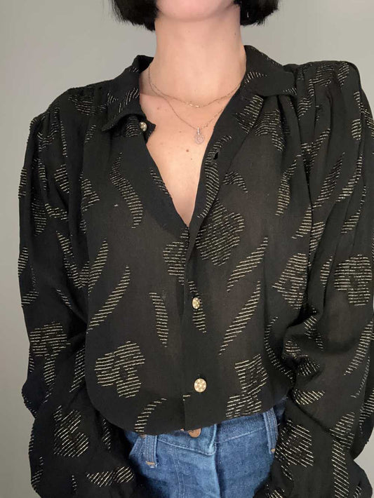 Camicia Courtney semitrasparente