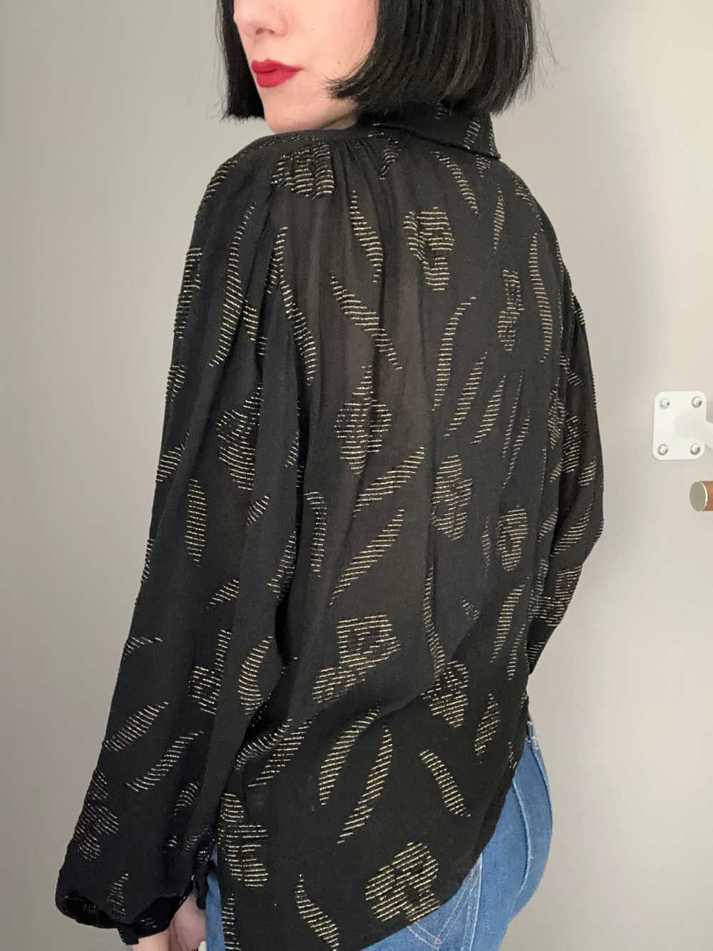 Camicia Courtney semitrasparente