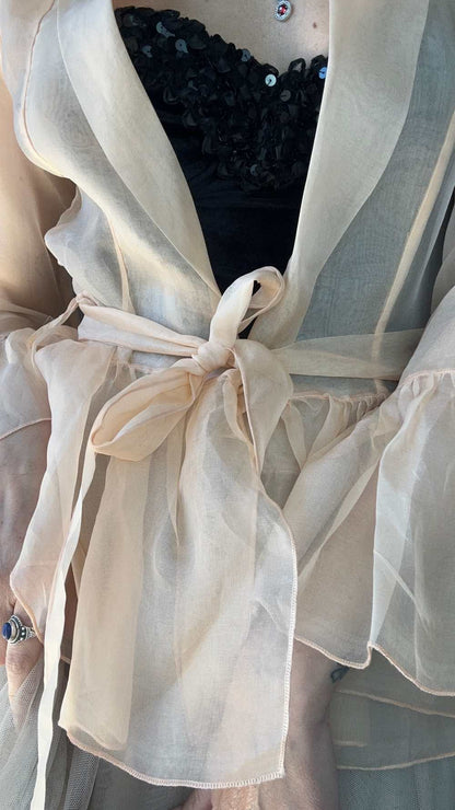 Camicetta in organza
