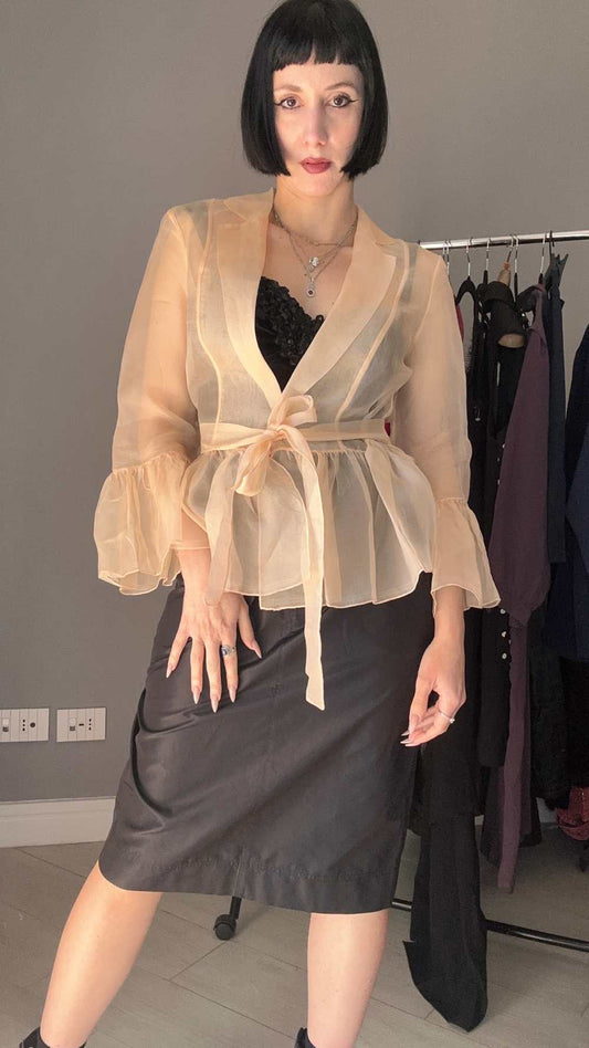 Camicetta in organza