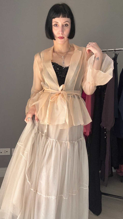 Camicetta in organza