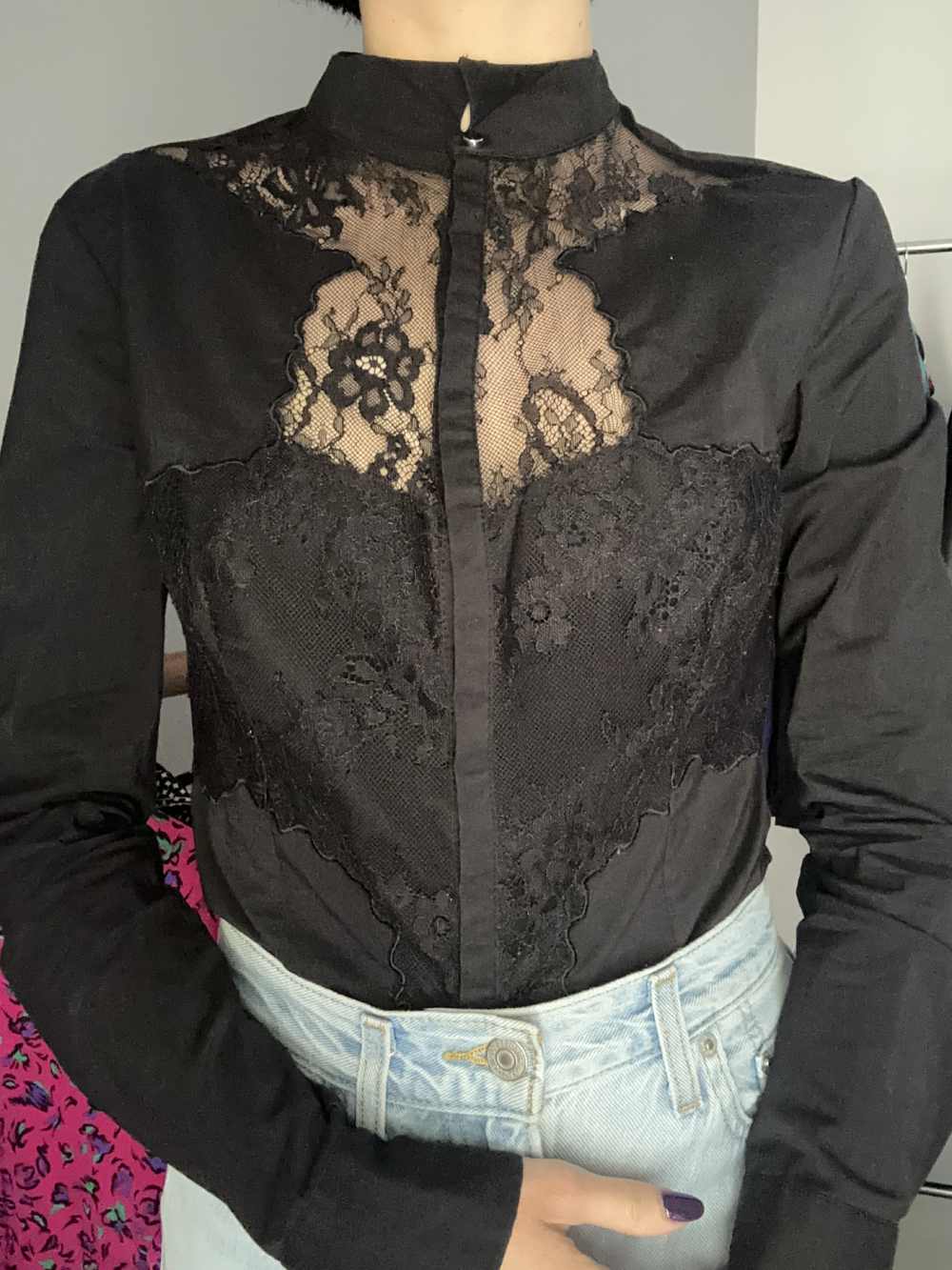 Camicia nera Guess