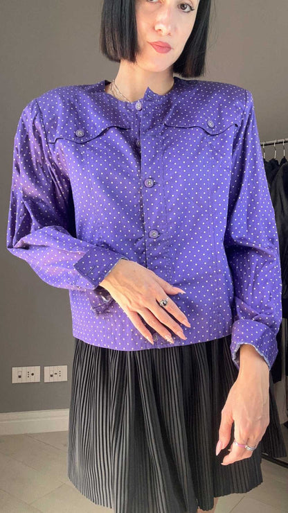 Camicia Violet Rock