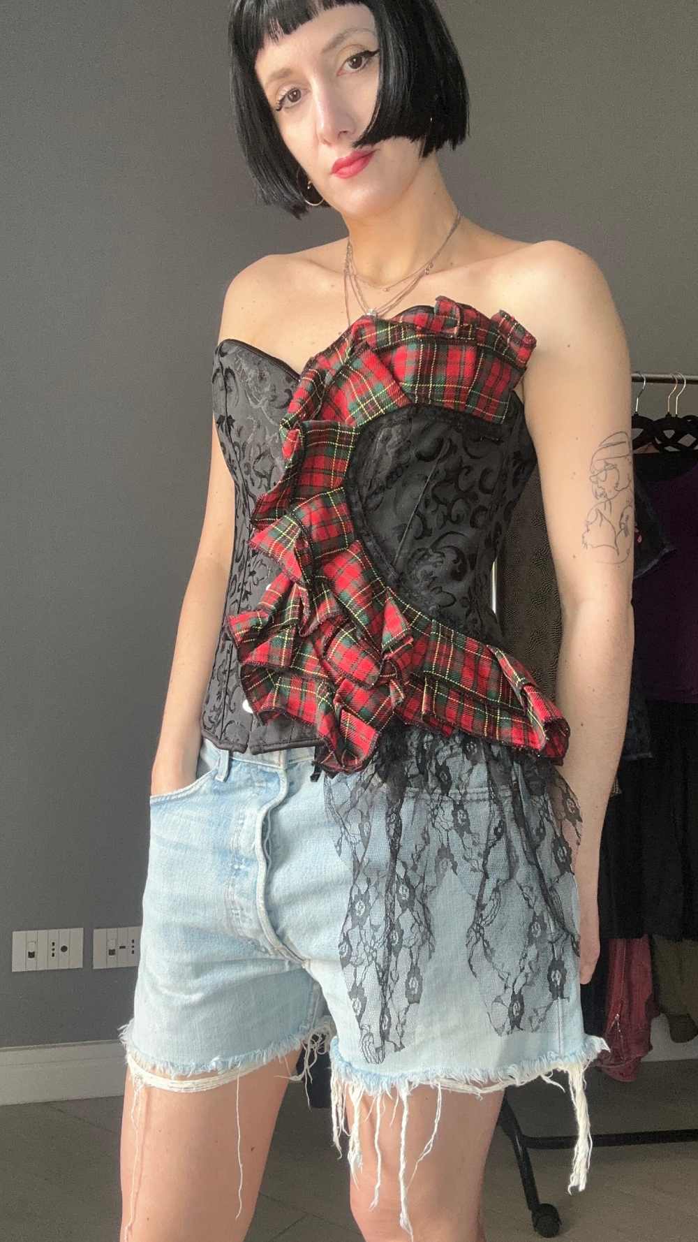 Corpetto Punk Goth