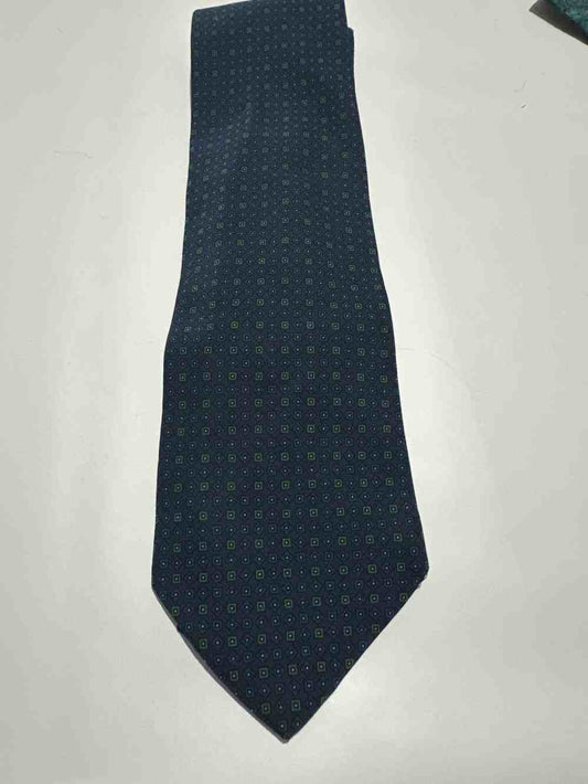 Cravatta blu in seta