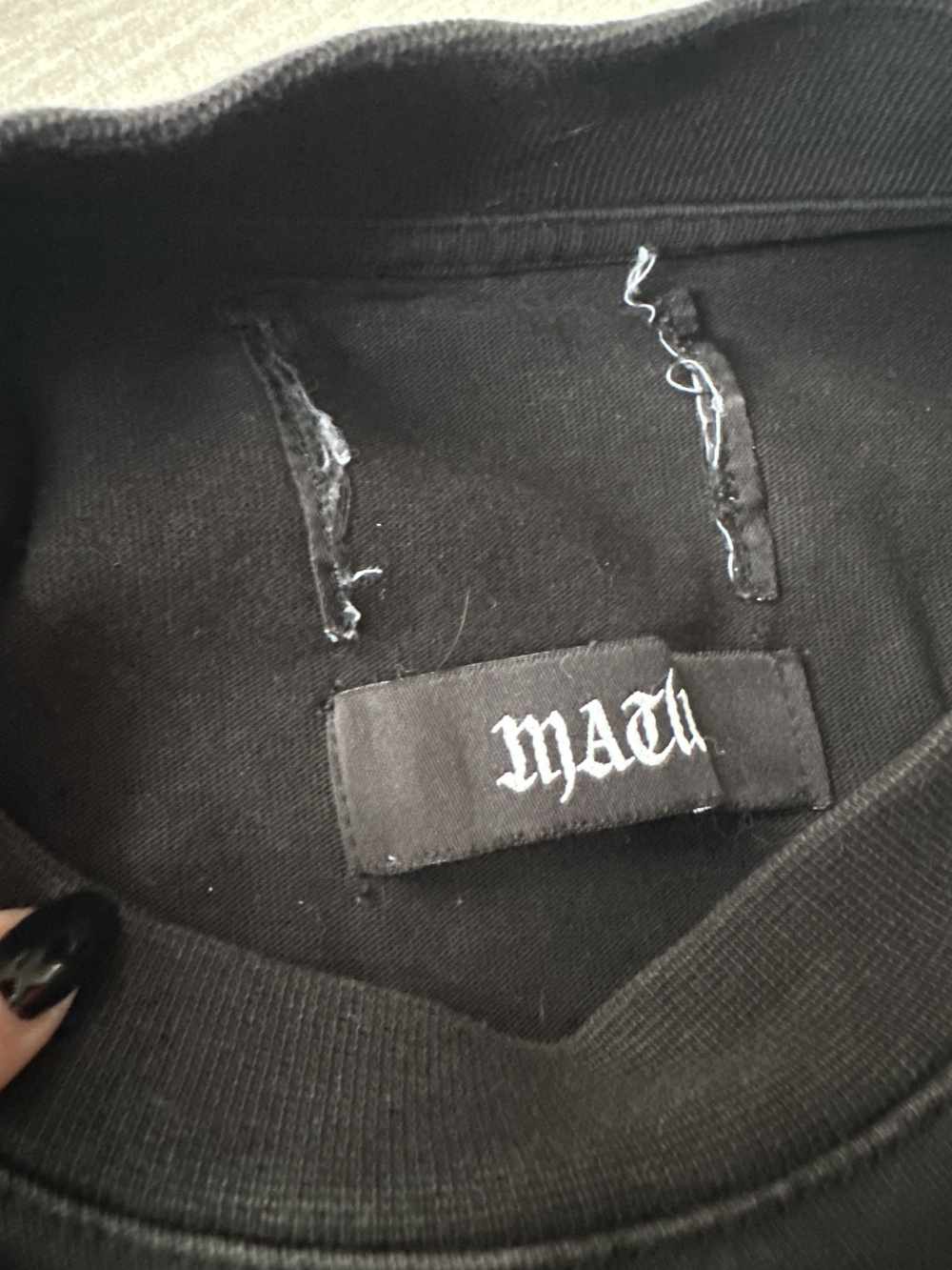 Maglia manica lunga Goth