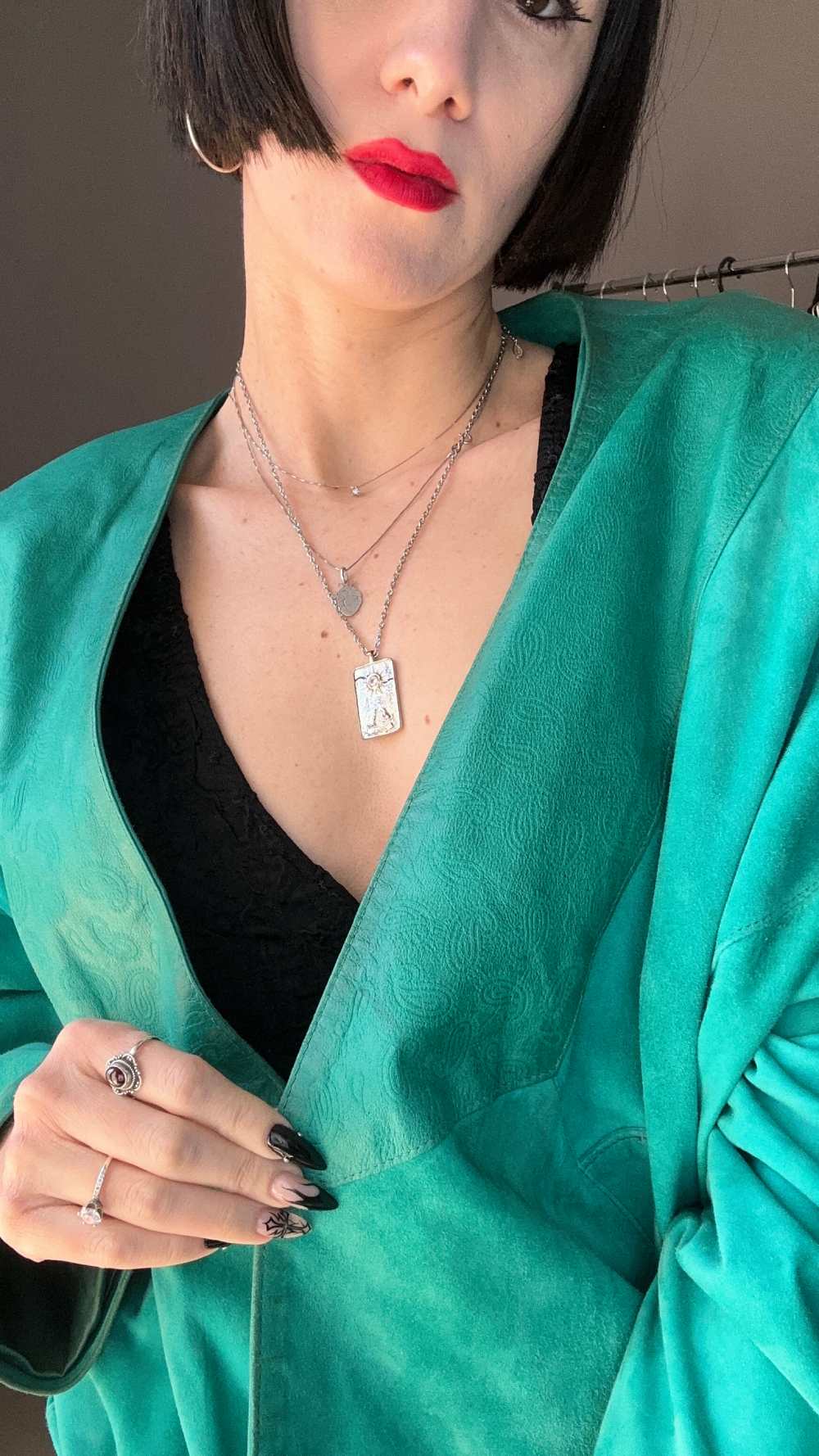 Giacca vera pelle Tiffany